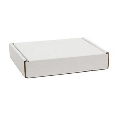 10 x White Small Single Wall Die Cut Packing Shipping Boxes C6