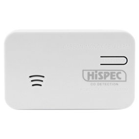 10 Year Longlife Battery Carbon Monoxide Detector - Hispec HSA/BC/10