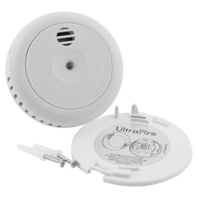 10 Year Longlife Battery Optical Smoke Alarm - UltraFire ULLS10 - 4