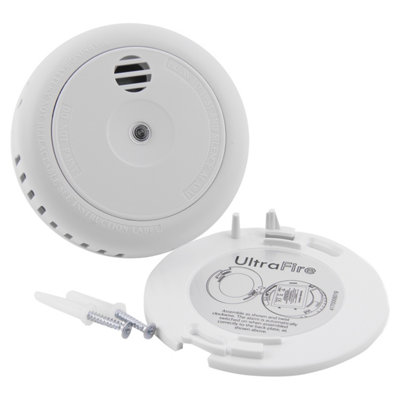 10 Year Longlife Battery Optical Smoke Alarm - UltraFire ULLS10