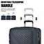 100% ABS Luggage, Lightweight and Durable, Secure TSA Lock, with internal storage pocket, 20 inch (Navy Blue)