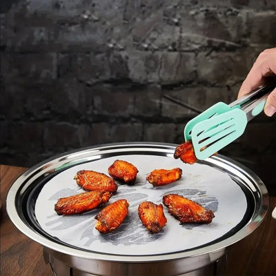 100 Air Fryer Liner Sheets Round Greaseproof Parchment Paper Disposable 20cm - 6