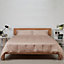 100% Bamboo Bedding Fitted Sheet Vintage Pink EU King