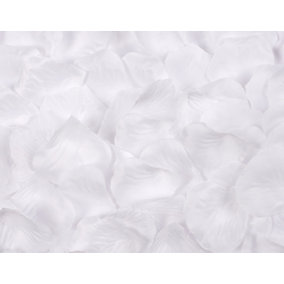 100 Best Artificial White Silk Rose Petals for Wedding Valentines