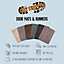 100% Cotton Dirt Stopper Anti Slip Door Mat 65x150cm - Stripe