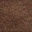 100% Cotton Dirt Stopper Anti Slip Door Mat 75x50cm - Jasper Brown