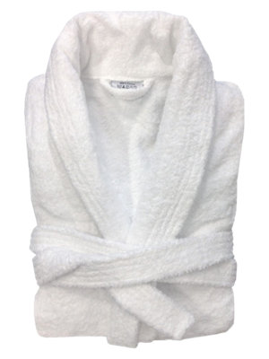 100% Cotton Terry Towelling Bathrobe Dressing Gown Hotel Quality