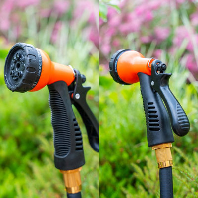 100 Ft Expandable Flexible Hosepipe Garden Hose Pipe Magic Snake with Gun ( Free Delivery ) - 7
