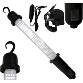 100 Led Rechargeable Inspection Light Torch Cordless Loft Home Work Garage