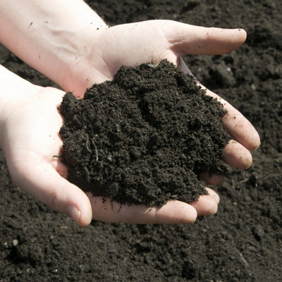 100% Natural Fertile Safe Soil Conditioner Plant Garden Landscaping Top Soil & Organic Compost Mix Dumpy Bag