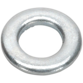 100 PACK Form A Flat Zinc Washer - M5 x 10mm - DIN 125 - Metric - Metal Spacer