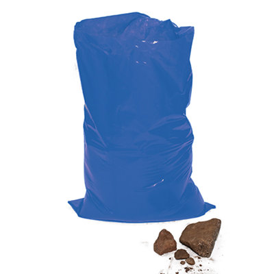 100 PACK PROGUARD BLUE RUBBLE SACK 500 X 760MM