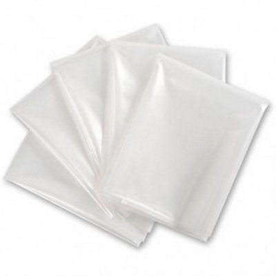 100 PACK PROGUARD CLEAR RUBBLE SACKS 560 X 890MM