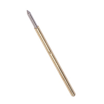 100 Pcs Spring Test Probes with 0.68mm Round Metal Needles