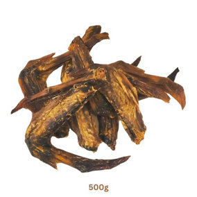 100% Pure Duck Wings (500g) Natural Crunchy Dog Treat