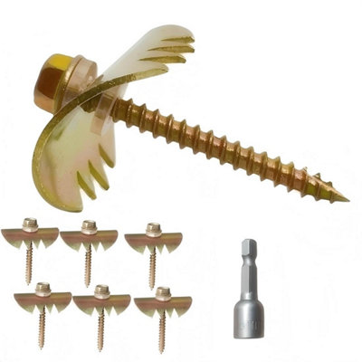 100 sets of timber fence fasteners, 2 inch fence staples and fence ...