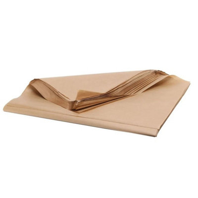 100 Sheets Of 19 x 29.5" Large Sheets Of Brown Kraft Wrapping Paper - 3