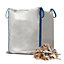 100% Virgin Hardwood Long Lasting Moisture Control Ground Cover Wood Chips Dumpy Bag