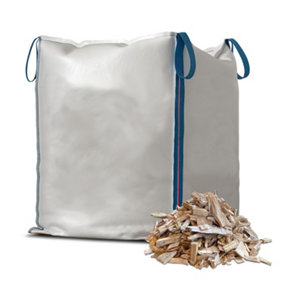 100% Virgin Hardwood Long Lasting Moisture Control Ground Cover Wood Chips Dumpy Bag