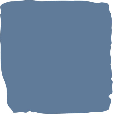100% VOC-free paint - Brodick Blue 2.5l Matte