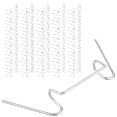 100 W Clips for Greenhouse Glass - Galvanised Spring Clips for Glazing ...