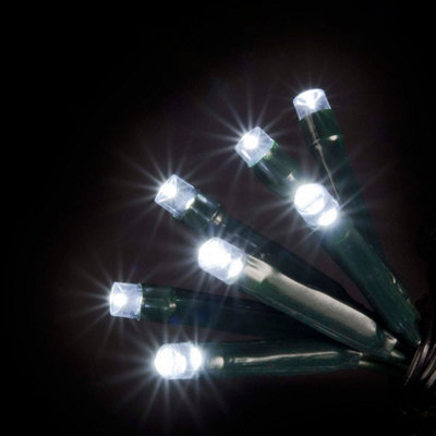 100 Warm White LED Connectable Lights Super Long 9.9m with 3m Lead Wire Price Comparisons | Compare The Build