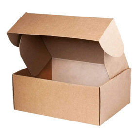 100 x Brown 5 x 4 x 3" (120x100x80mm) Packing Shipping Mailing Postal Strong Single Wall Die Cut Boxes