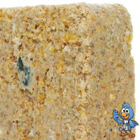 100 x BusyBeaks Mealworm Suet Fat Blocks - Premium Grade High Protein Bird Food For Wild Birds