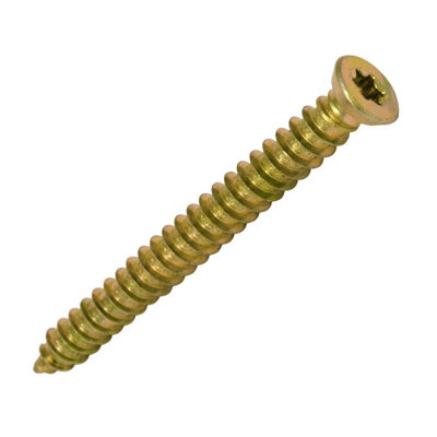 100 x Concrete Frame Screws 75 x 102mm Window Fixings for Masonry Stone & Brick - 5
