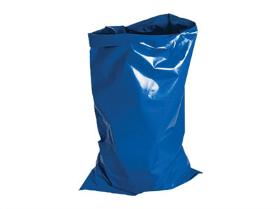 100 x Kingfisher Blue Heavy Duty Rubble Sacks Bags Builders Rubbish Waste 40L - 4