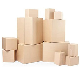 100 x Packing Shipping Mailing Large Single Wall 22 x 14 x 14" (559x356x356mm) Postal Cardboard Boxes