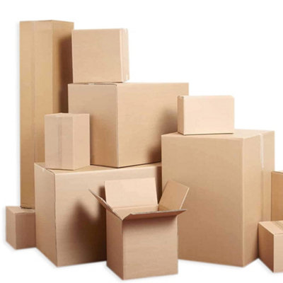 100 x Packing Shipping Mailing Medium Single Wall 12 x 9 x 4" (305x229x102mm) Postal Cardboard Boxes