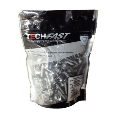 100 x Tech Slash Point Screws for Roofing & Cladding, Sheet to Timber 63 x 45mm