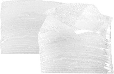 1000 (2 Boxes) Clear Protective Peel & Seal STG 2 (130mm x 185mm) Bubble Pouches With 30mm lip