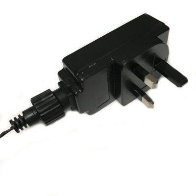1000 Bright White Low Voltage Mains Powered LED Waterproof String Lights with optional timer & memory (Black Cable) - 4