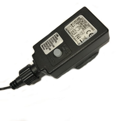 1000 Bright White Low Voltage Mains Powered LED Waterproof String Lights with optional timer & memory (Black Cable) - 7