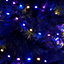 1000 LED 35m Premier Flexibrights Indoor Outdoor Multi Function Christmas Lights with Timer in Rainbow