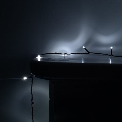 1000 LED 80m Premier SupaBrights Indoor Outdoor Christmas Multi Function Mains Operated String Lights with Timer in Cool White - 3
