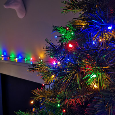 1000 LED 80m Premier SupaBrights Indoor Outdoor Christmas Multi Function Mains Operated String Lights with Timer in Multicoloured - 3