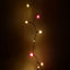 1000 LED 80m Premier SupaBrights Indoor Outdoor Christmas Multi Function Mains Operated String Lights with Timer in Red & Gold