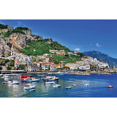 1000 Piece Sorrento Coastline Jigsaw Puzzle - Adult Kids Puzzle Game Gift