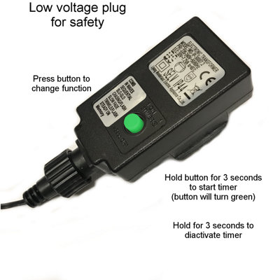 String lights for low cheap voltage transformer