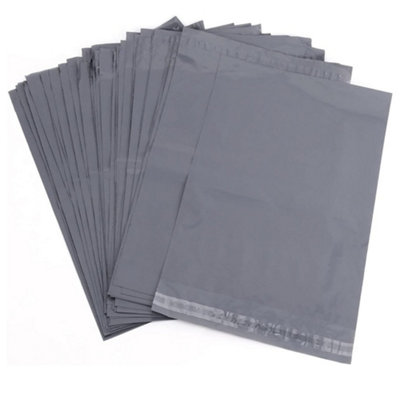 1000 x Grey 21x24" (533x609mm) Self Adhesive Tear Resistant Postage Mailing Bags