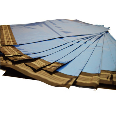 1000 x Metallic Blue 6x9" (210x165mm) Self Adhesive Tear Resistant Postage Mailing Bags