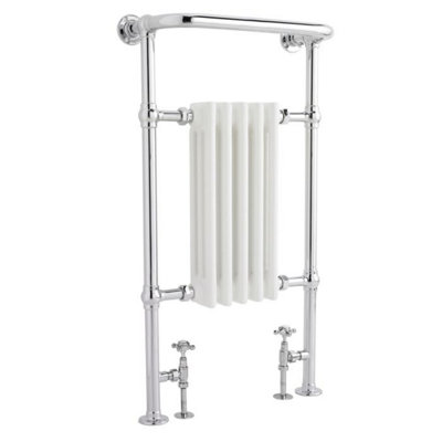 Dezine Traditional 965 X 540mm Towel Radiator from B&Q
