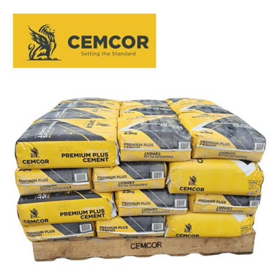 1000kg Cemcor High Strength Premium Cement 42.5N 40 x 25kg Bags