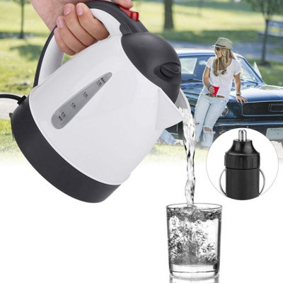 1000ml 24V Portable Travel Kettle for Car and Truck - Ideal for Tea and ...