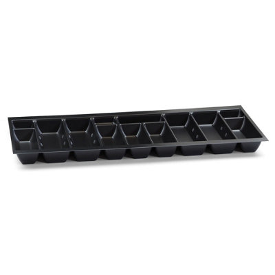 1000mm Black Cutlery Tray for Blum Tandembox 422mm Long x 912mm Wide DIY at B&Q