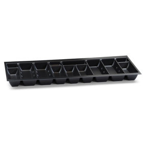1000mm Black Cutlery Tray for Blum Tandembox 422mm Long x 912mm Wide