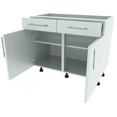 1000mm Drawer Line Double Base Kitchen Cabinet - 720mm High - Soft ...